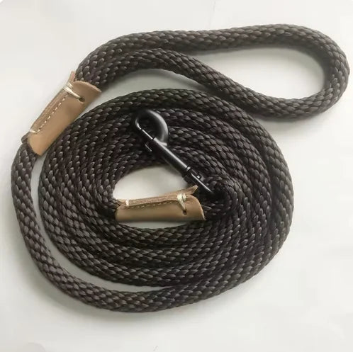 Adjustable Slip Lead Dog Leash – Comfort Grip, 5ft, Small to Large Dogs
